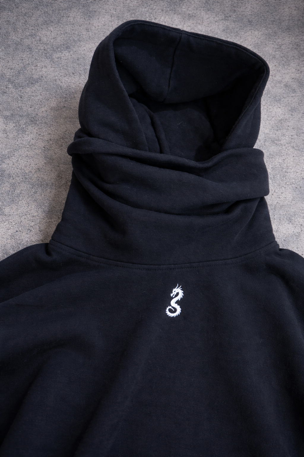 Black Masked Hoodie