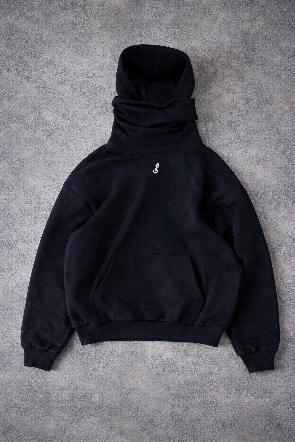 Black Masked Hoodie